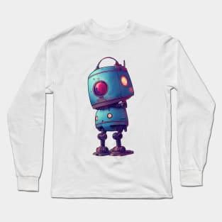 Cute robot Long Sleeve T-Shirt